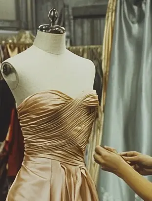 Gold Customized dress