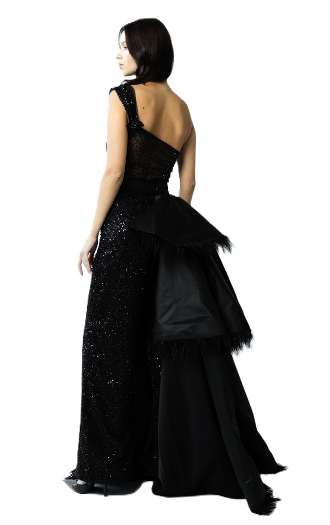 Embellished Tulle Jumpsuit with Sequins and Beads (copy)