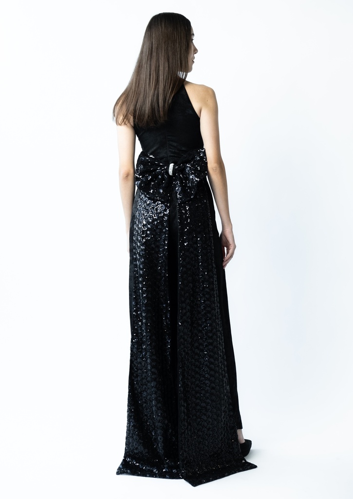 Embellished Tulle Jumpsuit with Sequins and Beads (copy)
