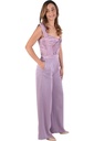 Fitted Pleated Corset Wide-Leg Jumpsuit