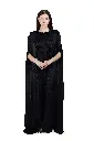 Noir Elegance Abaya Set